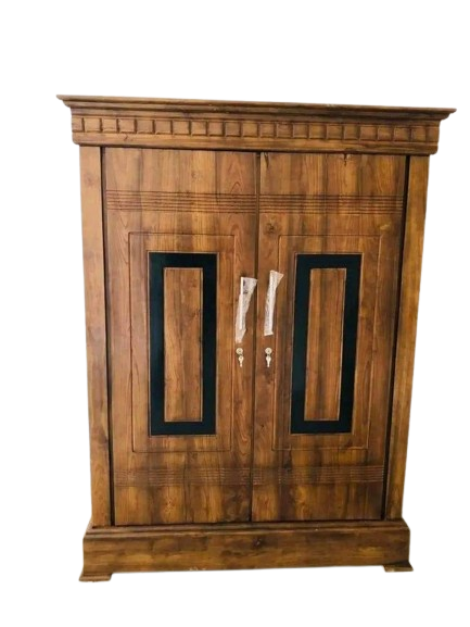 2 Door Base Teak Wardrobe 
