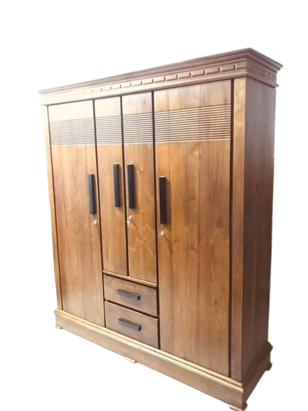 4 Door Base Teak Wardrobe